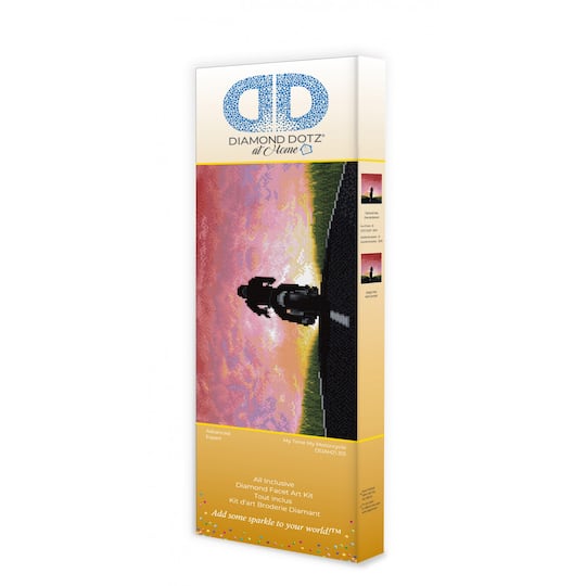 Diamond Dotz® Advanced My Time My Motorcycle Diamond Painting Kit